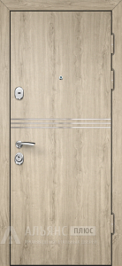 Тяжелая стальная дверь с максимальным утеплением №88 внешняя - фото