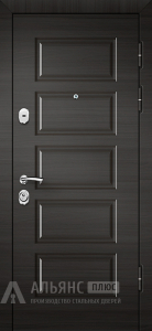 Уличная дверь с атмосферостойким покрытием винорит №93 внешняя - фото