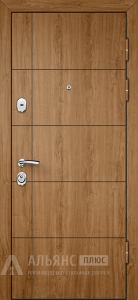 Входная дверь в квартиру в стиле Кантри №45 внешняя - фото