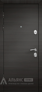 Дверь в частный дом с гладкой поверхностью №36 внутренняя - фото