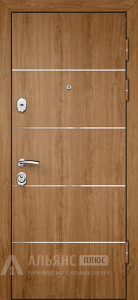 Дверь экошпон с высокими характеристиками взломостойкости №10 внешняя - фото