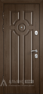 Уличная дверь металлическая с полимерным покрытием Антик №49 внутренняя - фото