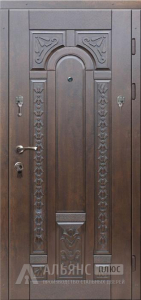 Актуальная дверь Итальянский Орех темный №26 внешняя - фото