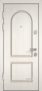 Уличная термо дверь с порошковым окрасом №50 внутренняя - фото