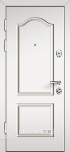 Недорогая входная дверь для застройщика №12 внутренняя - фото
