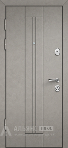 Входная дверь с панелью под дерево №60 внутренняя - фото