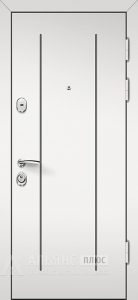 Недорогая входная металлическая дверь на дачу №31 внешняя - фото